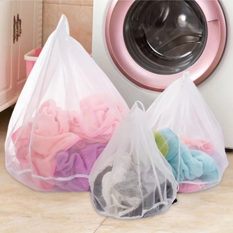 

3 Size Mesh Laundry Wash Bags Folding Underwear Bra Socks Washing Machine Cloth Protection Net Filter Laundry Clothing Care Bag