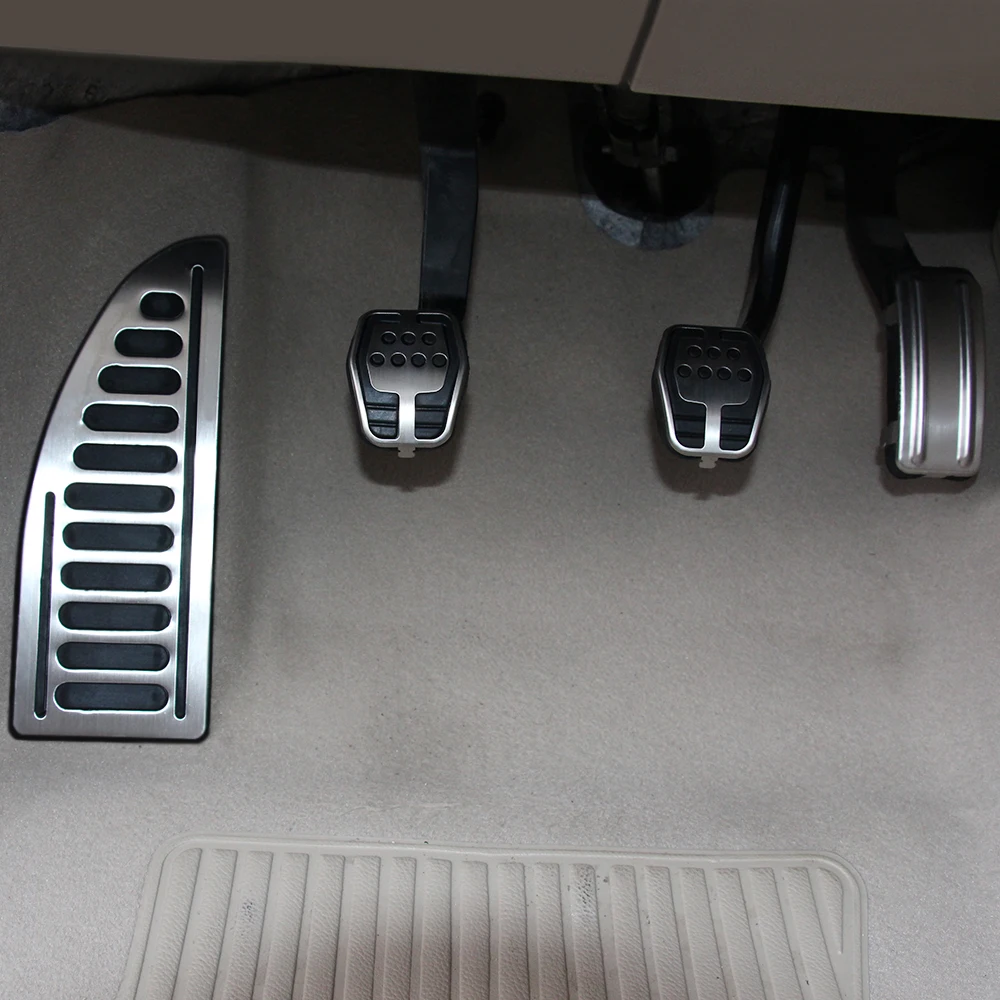 Автомобильные педали VCiiC из нержавеющей стали крышка MT для Ford Focus MK2 MK3 MK4 RS ST 2005