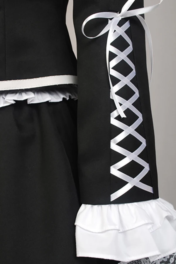 

Danganronpa Cosplay Costume Celestia Ludenberg Cosplay Black Dress Costume For Halloween Carnival Women Costume Full Set