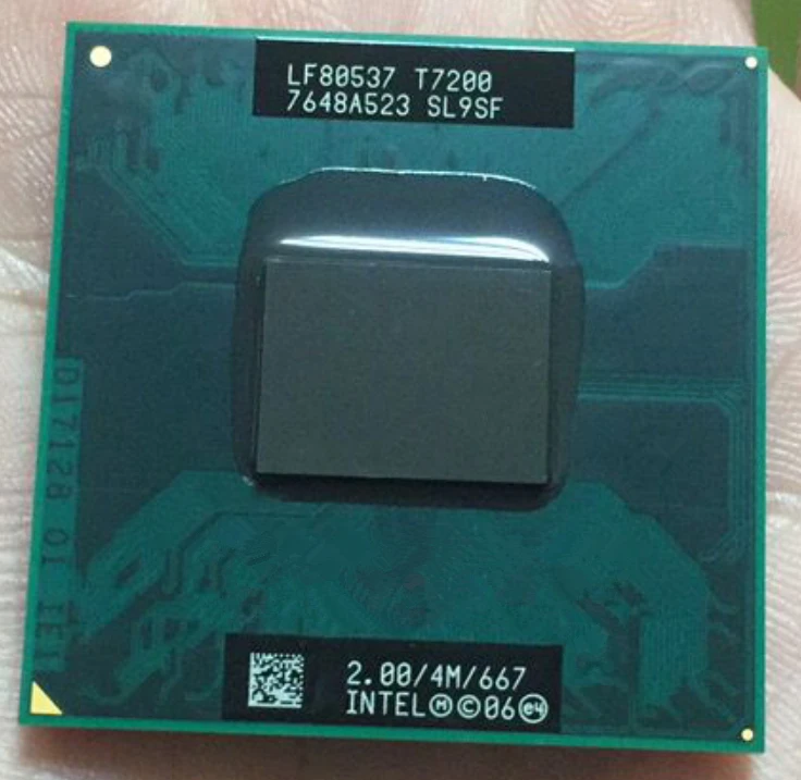 T7200 T7400 T7600 2 0G 16G 4M 33 ноутбук процессор оригинальная официальная версия |