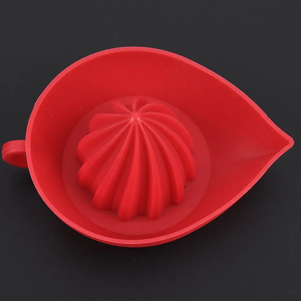 Lemon Время Красный Силиконовый Ручной Соковыжималка Ример Новый Дизайн