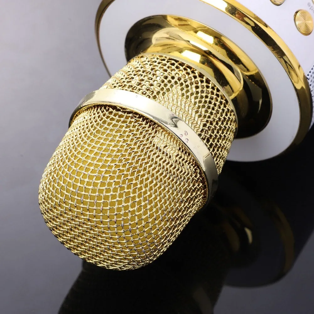 Профессиональный караоке микрофон ручной Bluetooth беспроводной плеер с микрофоном