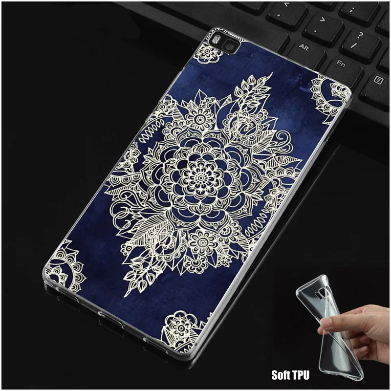 DREAMFOX M538 Mandala Flower Soft TPU Silicone Case Cover For Huawei P8 P9 P10 Lite Plus 2017 Honor 8 Pro 9 6X |