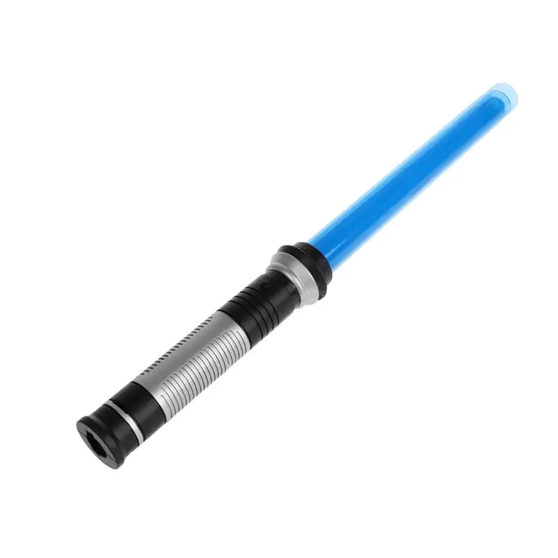 HBB 1PC New Telescopic Lightsaber Toys Flashing Sword Cosplay Luminous Music Star Laser Toy Swords Kids Toy Boys Gifts