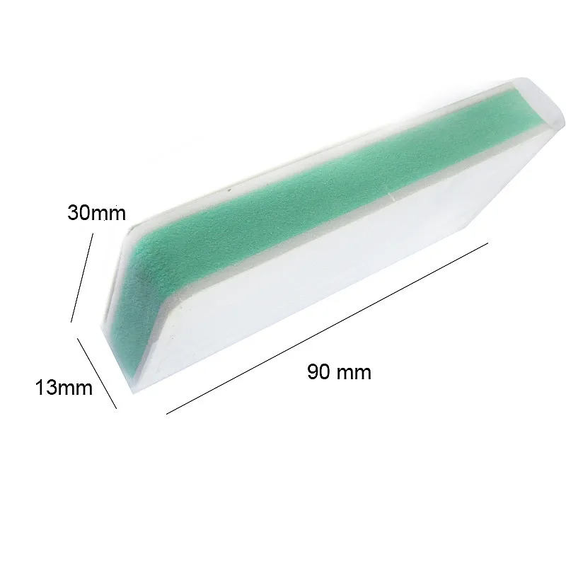 5 шт./лот зеленая пилка для ногтей буфер блок инструмент дизайна маникюрная