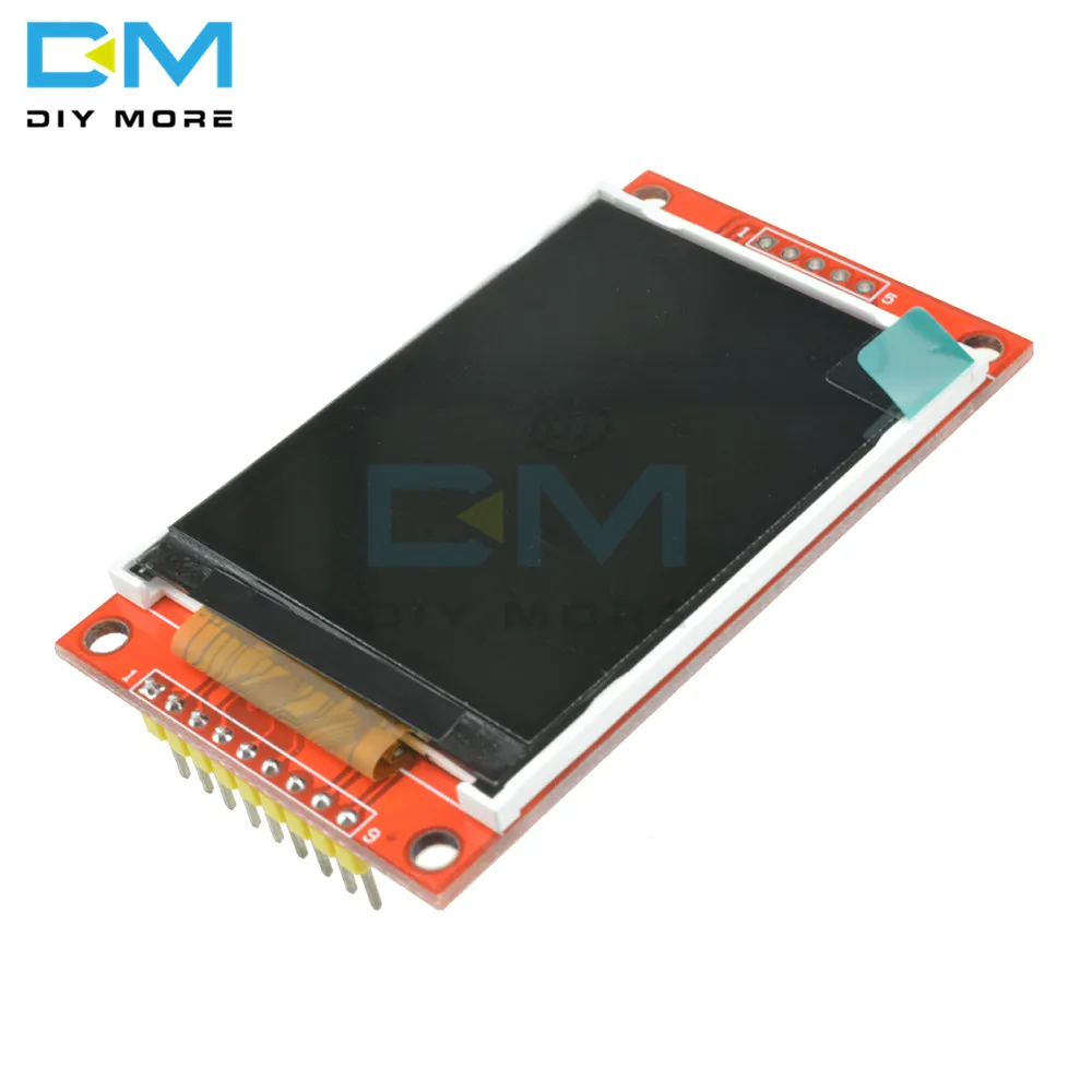 2 'ƈ дюймов 240x320 точек интерфейс SPI TFT ЖК серийная плата модуль дисплея 240*320 ILI9341