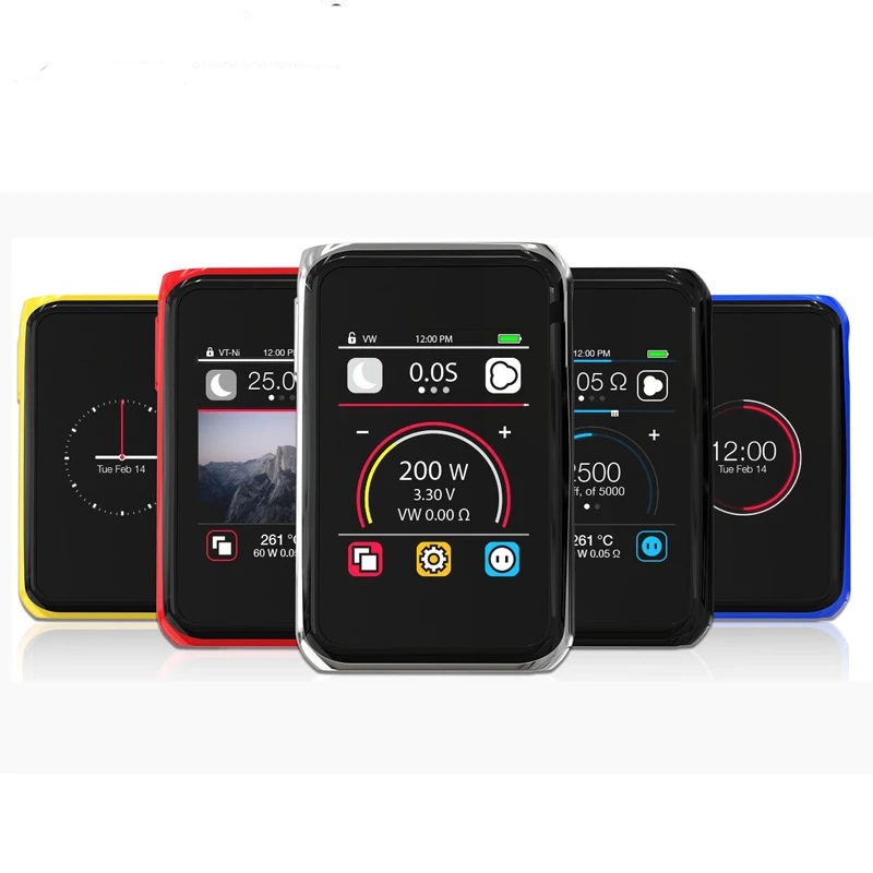 100% Оригинал Joyetech Cuboid Pro Сенсорный экран 200 Вт коробка мод питание от двух 18650 ячеек