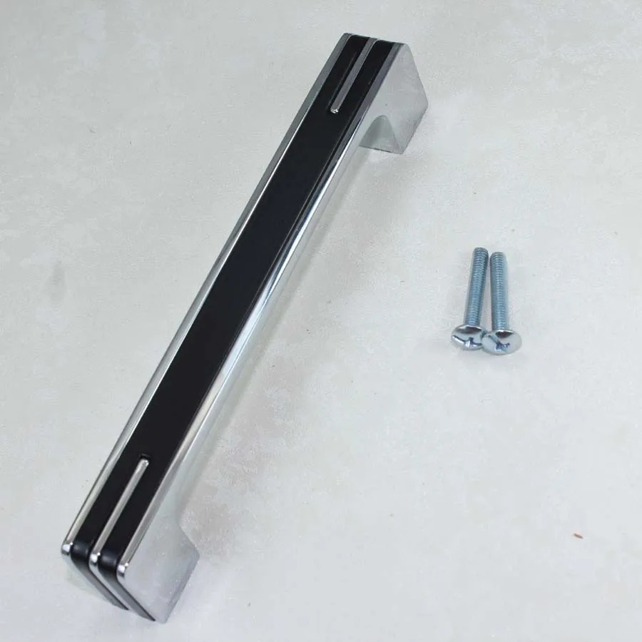 128 мм современный простой комод выдвижная ручка для ящика черная модная