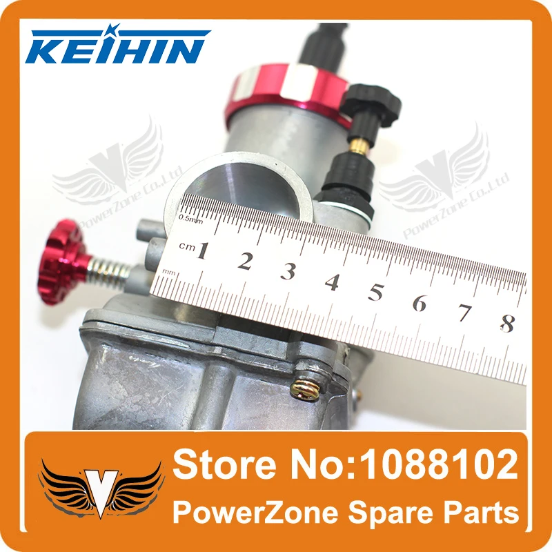 KEIHIN PE28 Гонки Карбюратор 28 мм С Резиновым Адаптер Fit Мотоцикла Мопед Скутер Байк ATV