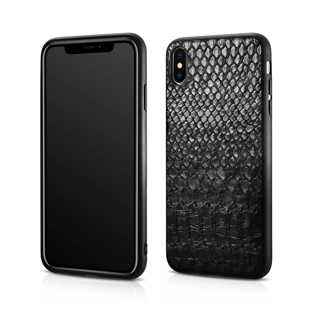 XOOMZ Brand for iPhone XR Case PU Leather Phone cases Python Texture Ultra thin Back Cover |