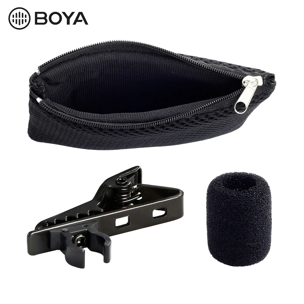 Boya BY-M8C Phantom power Cardioid XLR электретный конденсаторный микрофон петличный микрофон приобрести 48 В фантомное питание с ветровым стеклом и зажимом