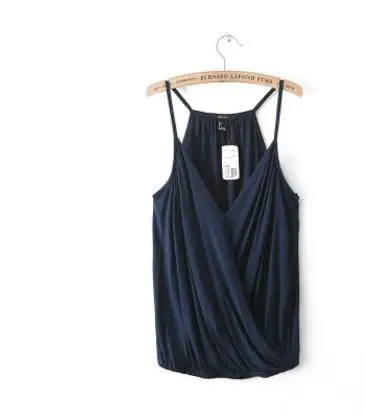 2018 новые женские без рукавов Майки для девочек одноцветное Цвет Повседневное