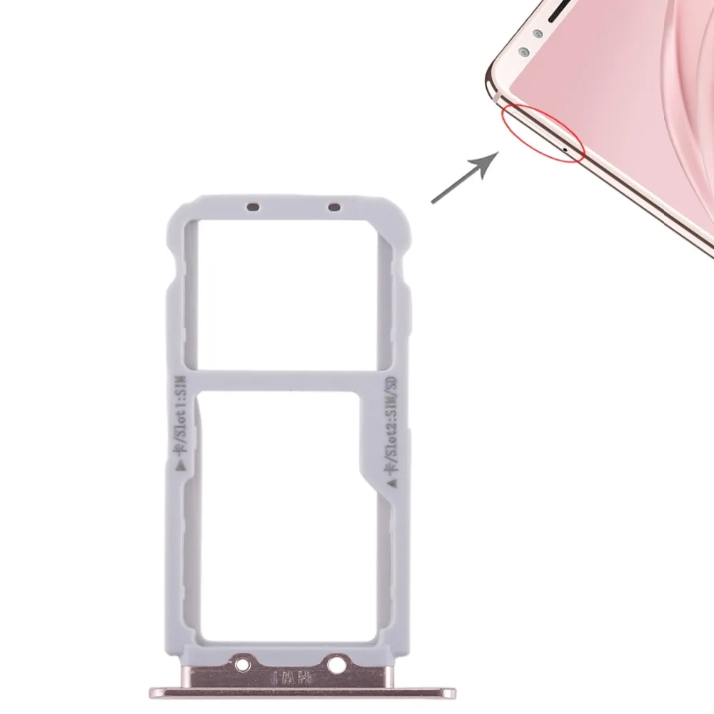 Новинка для Huawei Nova 2s 2 лоток sim карты/лоток карт памяти Micro SD Запасные