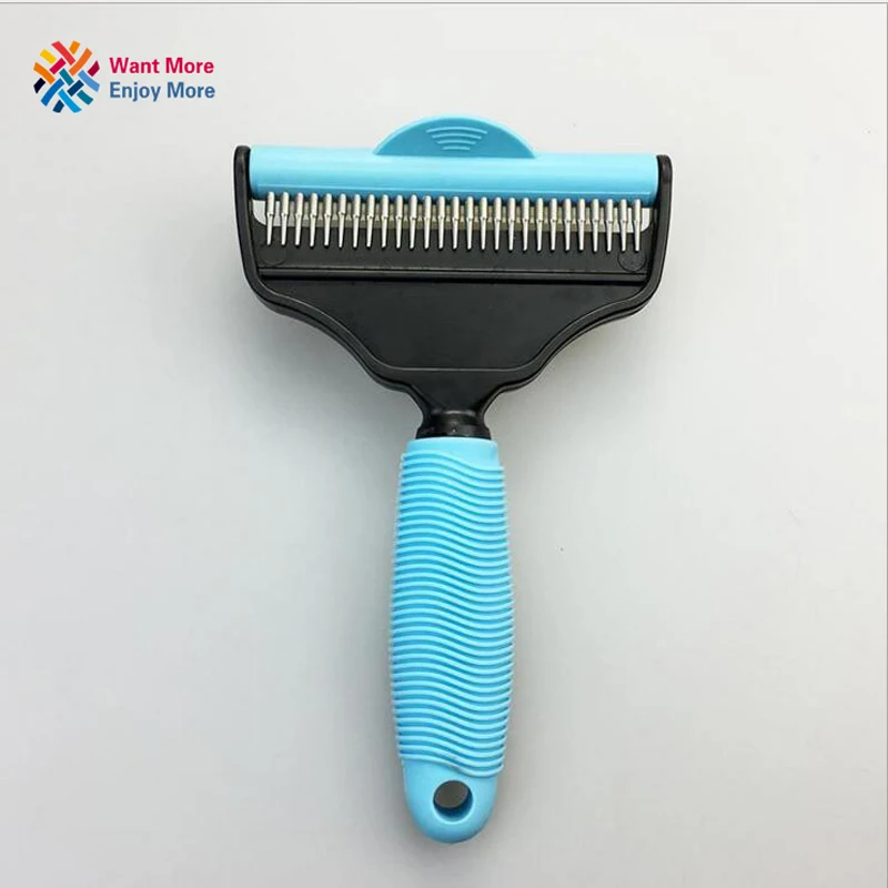 Многоцелевой собачья расческа кошка кисточка для удаления волос инструменты