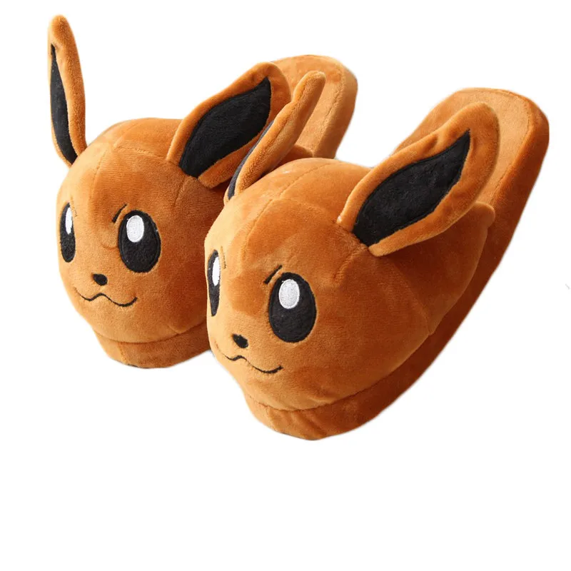 Новые зимние плюшевые тапочки с рисунками животных меховой пушистый дом дома