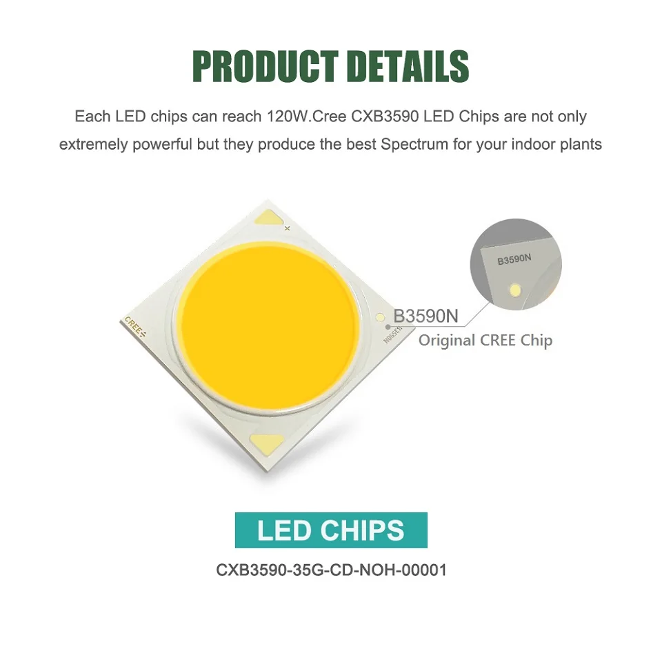 CREE CXB3590 100W 200W COB светодиодный свет для выращивания всего спектра 26000LM = HPS 400W лампа для выращивания домашняя игровая палатка Гидропоника роста растений