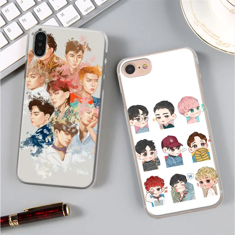 EXO band k-pop kpop чехол для телефона для Apple iPhone X XR 7 8 Plus 6 6s Plus XS MAX 11 Pro Max SE чехол для телефона Coque