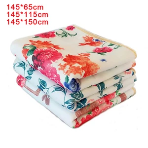 Электрическое одеяло с двойным подогревом, безопасное электрическое одеяло, толстое одиночное электрическое одеяло, подогреватель тела