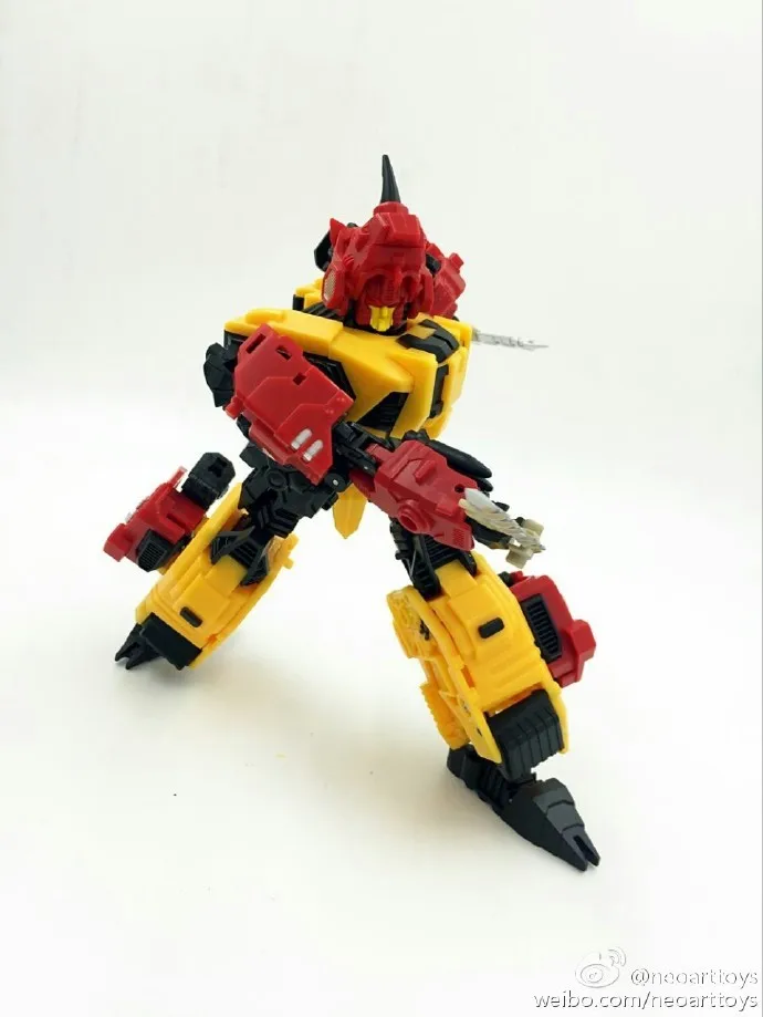 Комический клуб neoart игрушки ko MMC Трансформация Робот Predaking головной сильный носорог bison