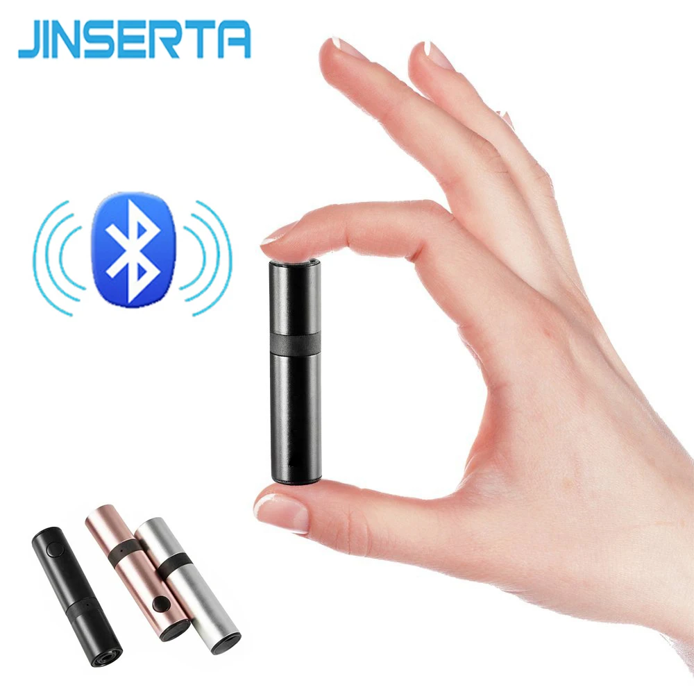 Мини беспроводной автомобильный комплект JINSERTA с Bluetooth приемником 3 5 мм 4 1 AUX