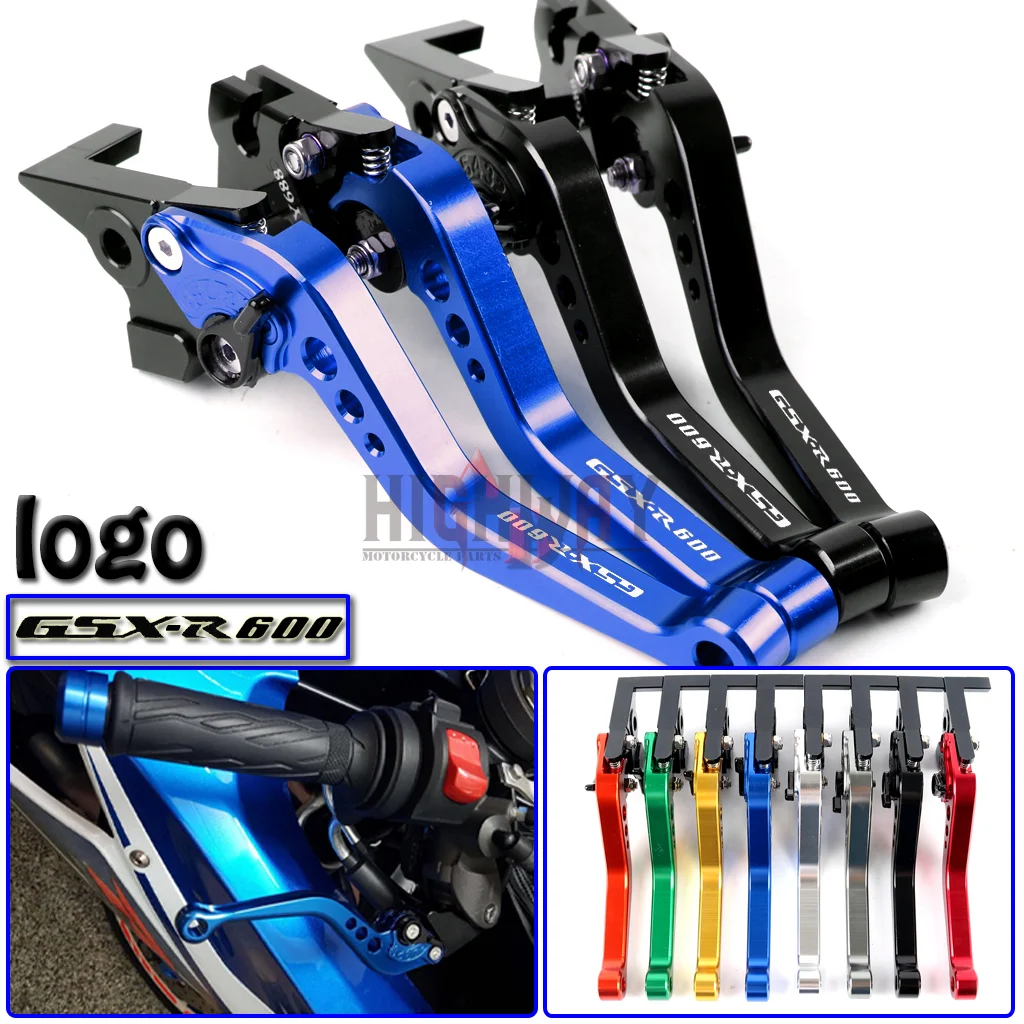 Мотоцикл Регулируемый CNC тормозной рычаг сцепления для Suzuki GSXR600 1997 2003 98 мотоцикл