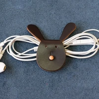 diy leather craft wire collect organize die cutting knife punch mould template rabbit head design hand punch tool set