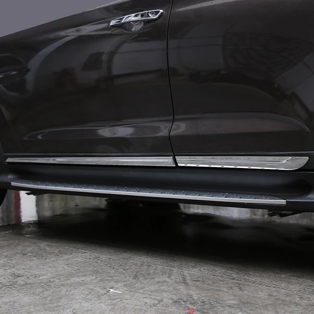 Для hyundai Tucson наружная дверь кузова молдинг декоративная отделка наклейка крышка 4* Стайлинг автомобиля
