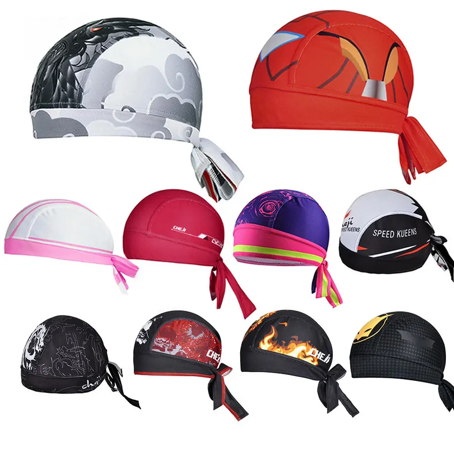 Открытый Спорт женщины мужчины велосипед бандана шляпа дышащий пот колпачок для