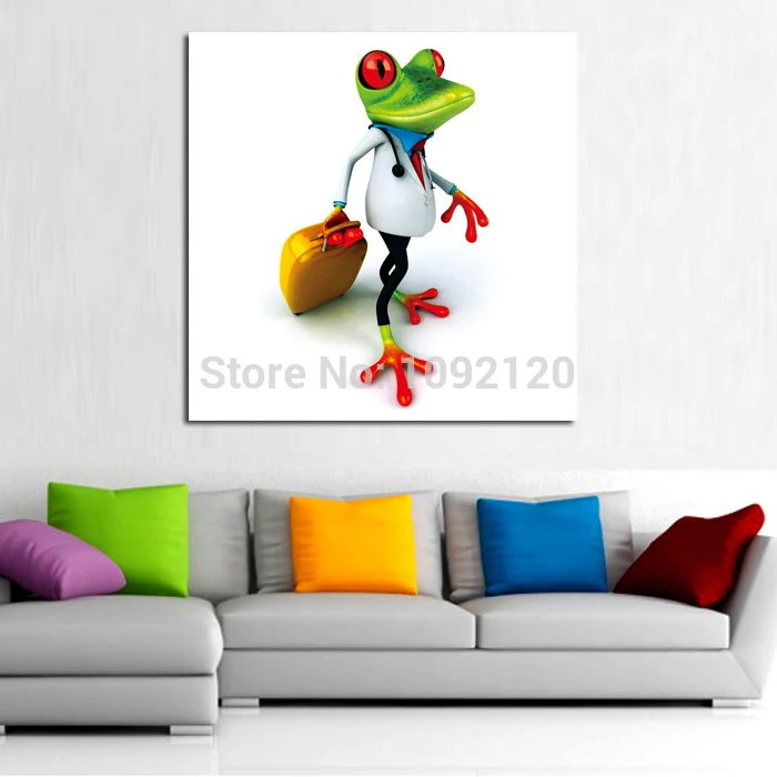 Абстрактная Настенная картина ручной работы современное путешествие доктор