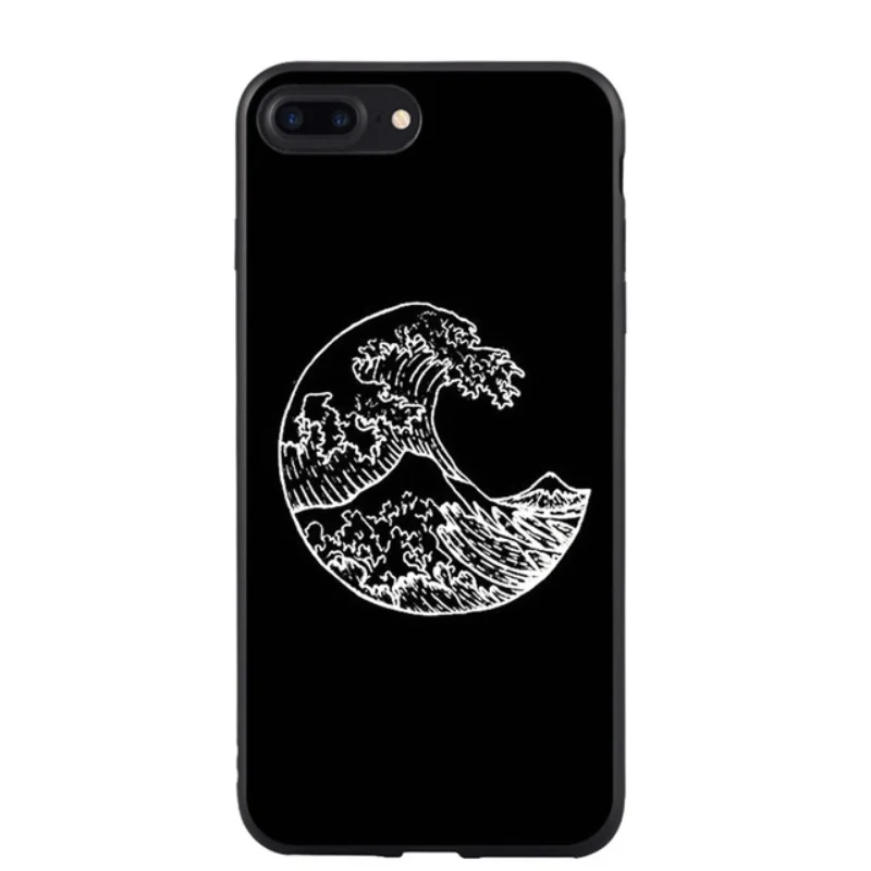 SICOOTE мультфильм Желая бутылка силиконовый телефон чехол для iPhone 7 6 S 8 Plus X 5 5S SE
