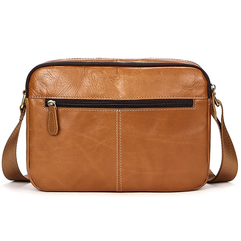 MVA сумки через плечо мужские из натуральной кожи на сумка молнии мужская кожаная
