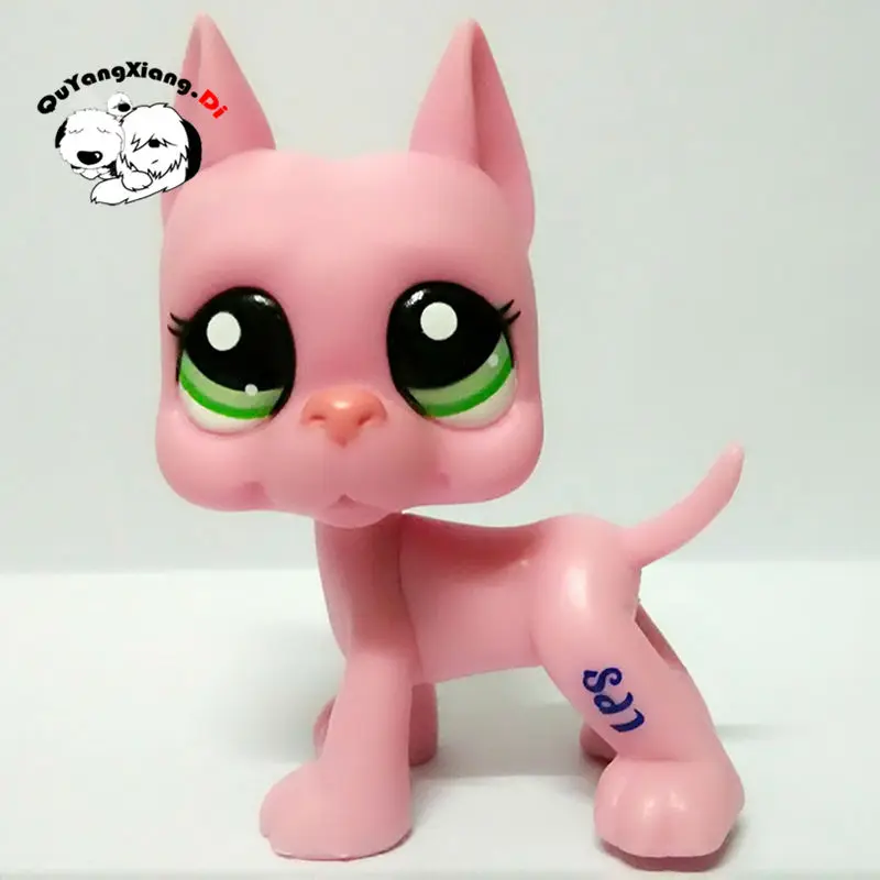 

Экшн-фигурка собаки CWG032 Pet Shop с розовыми эрекционными ушками, милый щенок