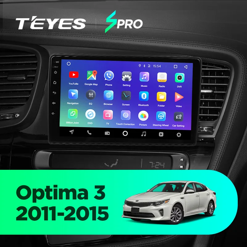 TEYES SPRO для kia Optima 3 k5 2011- автомобильный Радио Мультимедиа Видео плеер навигация gps Android 8,1 аксессуары седан Нет 2 din