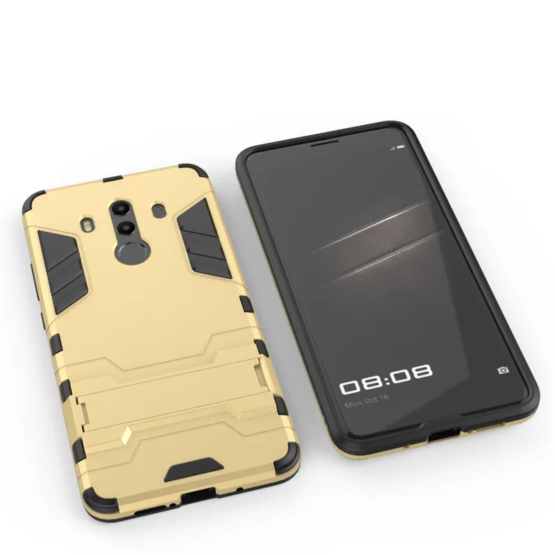 For Huawe Mate 8 9 10 Case Soft TPU Armor Shockproof Stand Silicone Phone Back Cover Shell Huawei Pro Holder Cases |