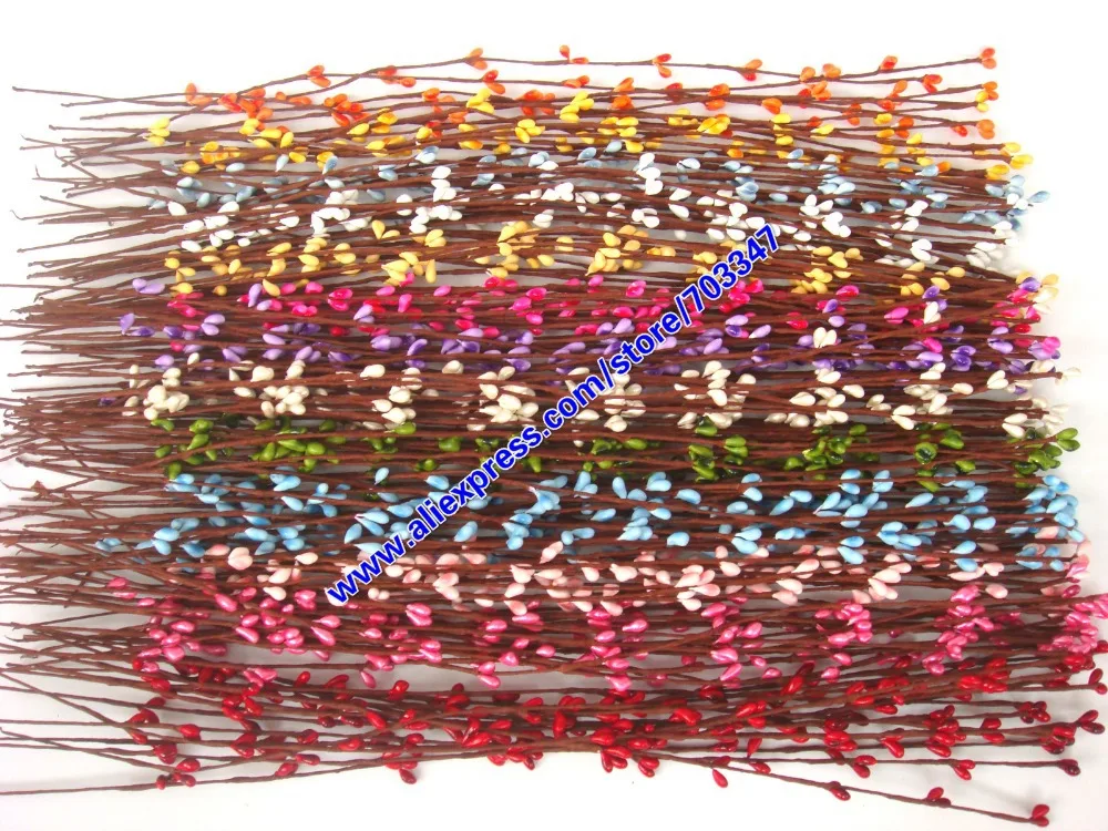 Горячая продажа! (400 шт./лот) Высокое качество Богатый цветной Пип стебель с