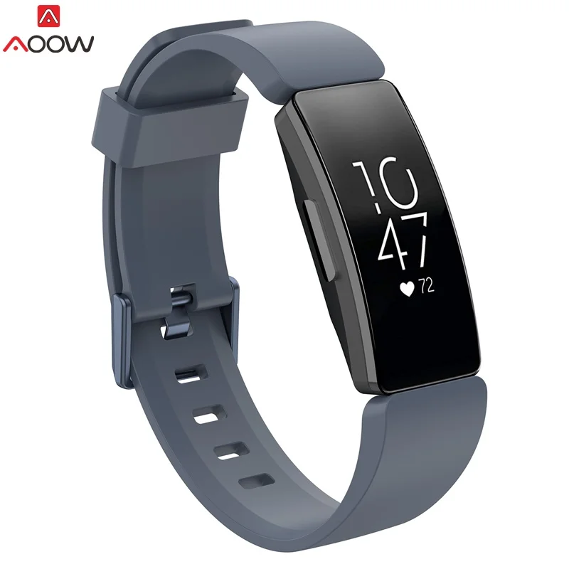 Силиконовый Браслет Ремешок Браслет для Fitbit Inspire/Inspire HR трекер активности умные часы замена часы ремешок на запястье