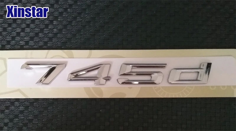 Новый ABS 730d 740d 745d наклейка с эмблемой для автомобиля bmw 7 серии E65 | Автомобили и