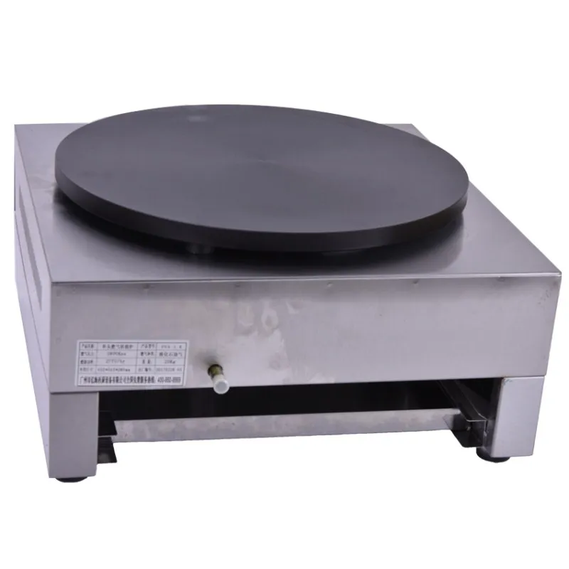 

LPG Crepe Maker,Shredded cake machine , 40CM PAN Fried pancake machine scone machine crepe machine