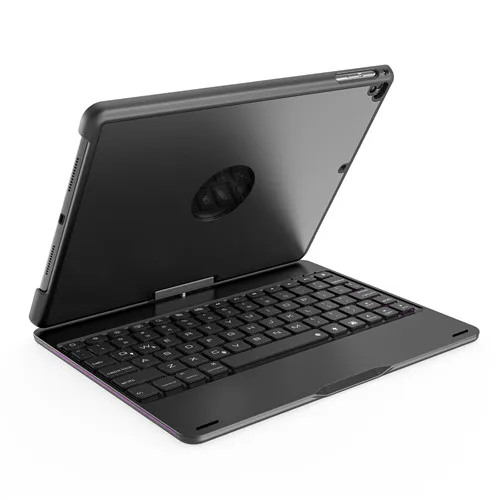 For Pro10.5 Black 360 градусов алюминиевая Bluetooth клавиатура защитный чехол с подставкой для iPad Air 10,5 Pro 10,5 - Цвет: For Pro10.5 Black