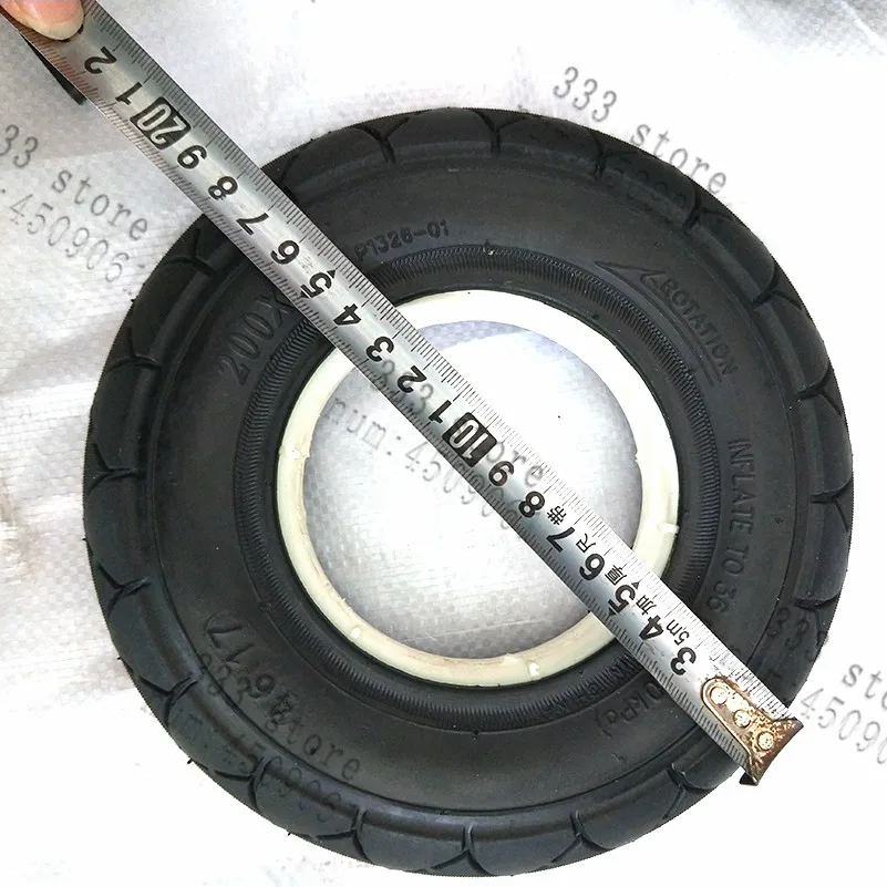 200x50 (8x2) сплошная/поролоновая надувная шина Высококачественная для электрической