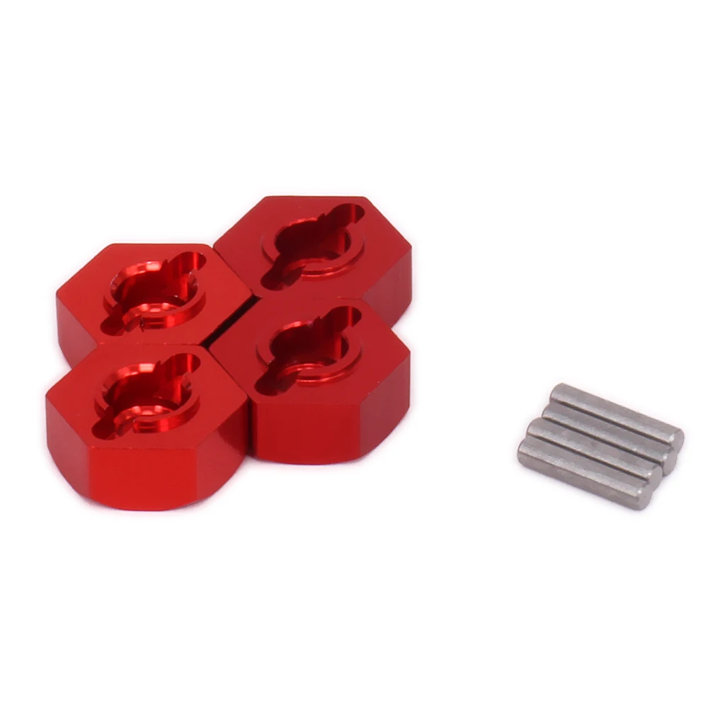 4 шт. алюминиевый адаптер для шестигранного колеса радиоуправляемой модели