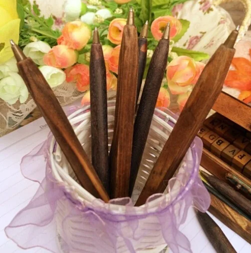 Ручка шариковая деревянная в стиле ретро 3 шт./лот|pen gift|pen officeball point |