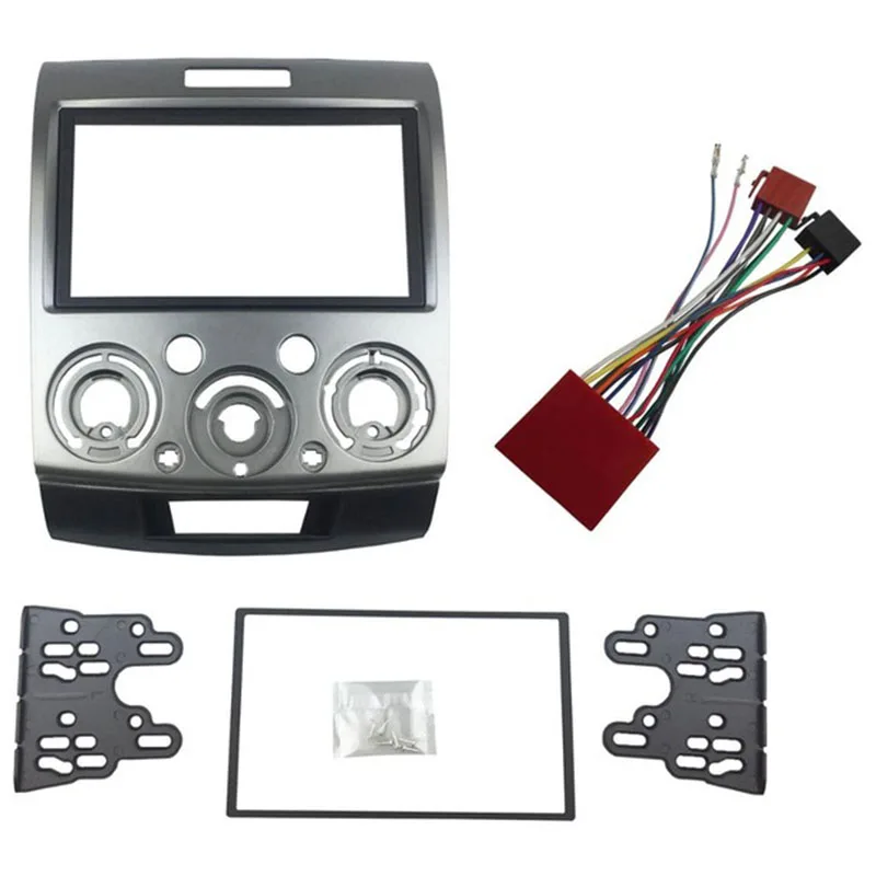 Радио Стерео Панель для Ford Everest Ranger Mazda Bt 50 Bt50 двойной 2 Din фасции Установка отделка