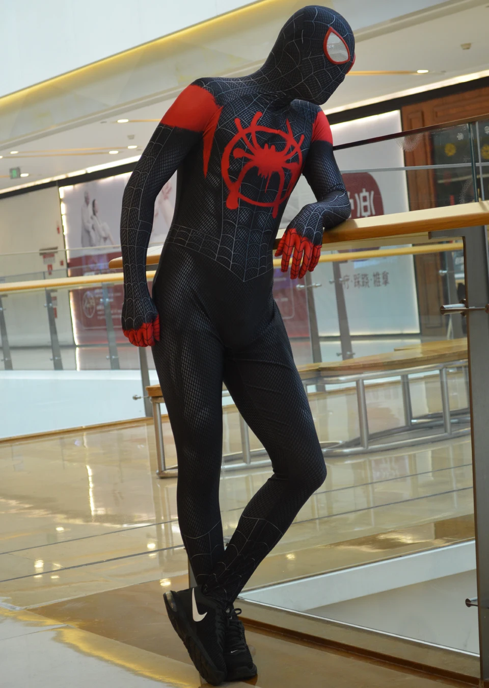 Костюм Человека паука с 3D принтом Miles Morales Костюмы супергероев Человек паук