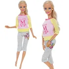 Рубашка с длинным рукавом, брюки, Одежда для кукол Барби