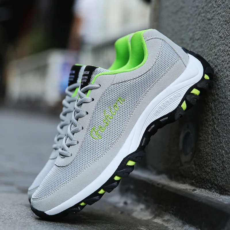 2019 г. Новая мужская повседневная обувь дышащая из сетчатого материала