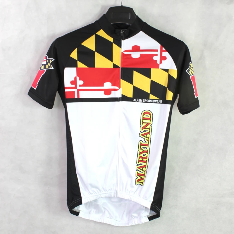 Wisdom leaves New Maryland Cycling shirt bike equipment Mens Jersey Clothing Bike Shirt Size 2good cycling | Спорт и развлечения