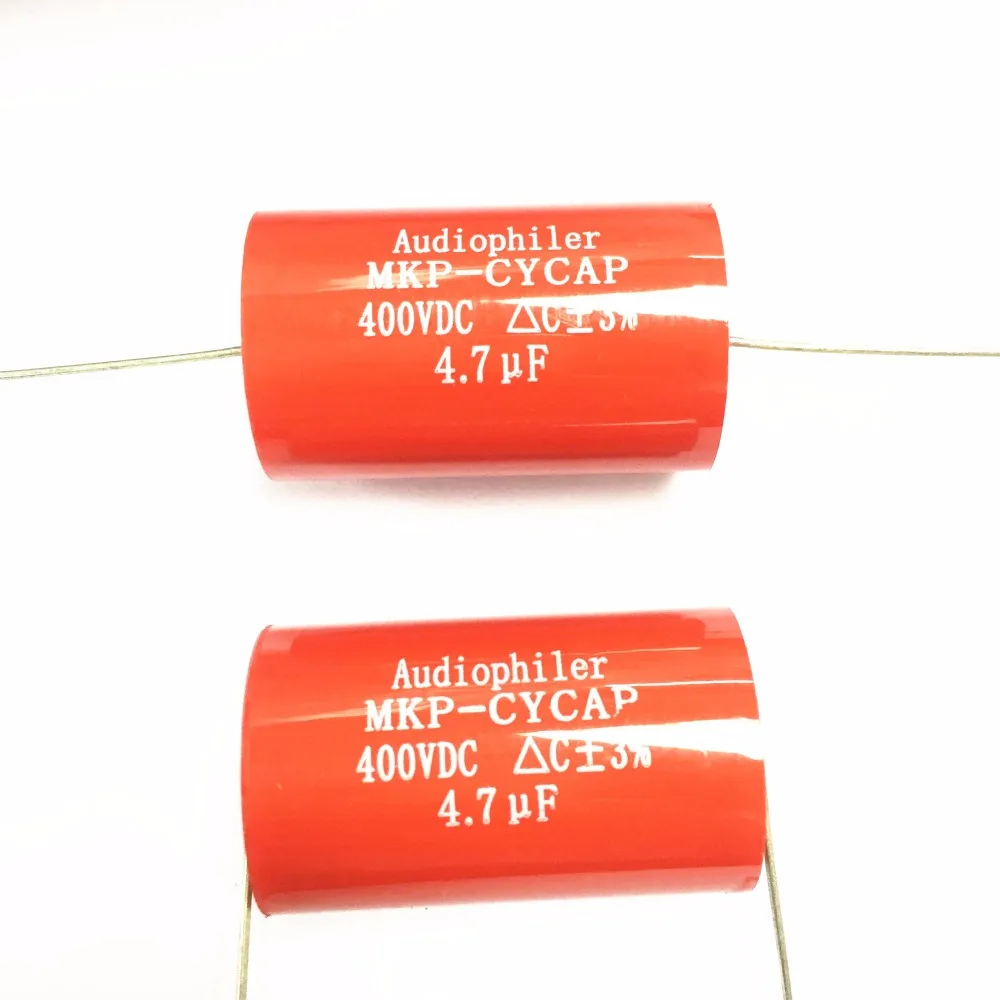 5 шт. трубчатый аудио конденсатор 4 7 мкФ 400 В МКП|audio capacitor|4.7uf 400vaudio capacitor 4.7uf |