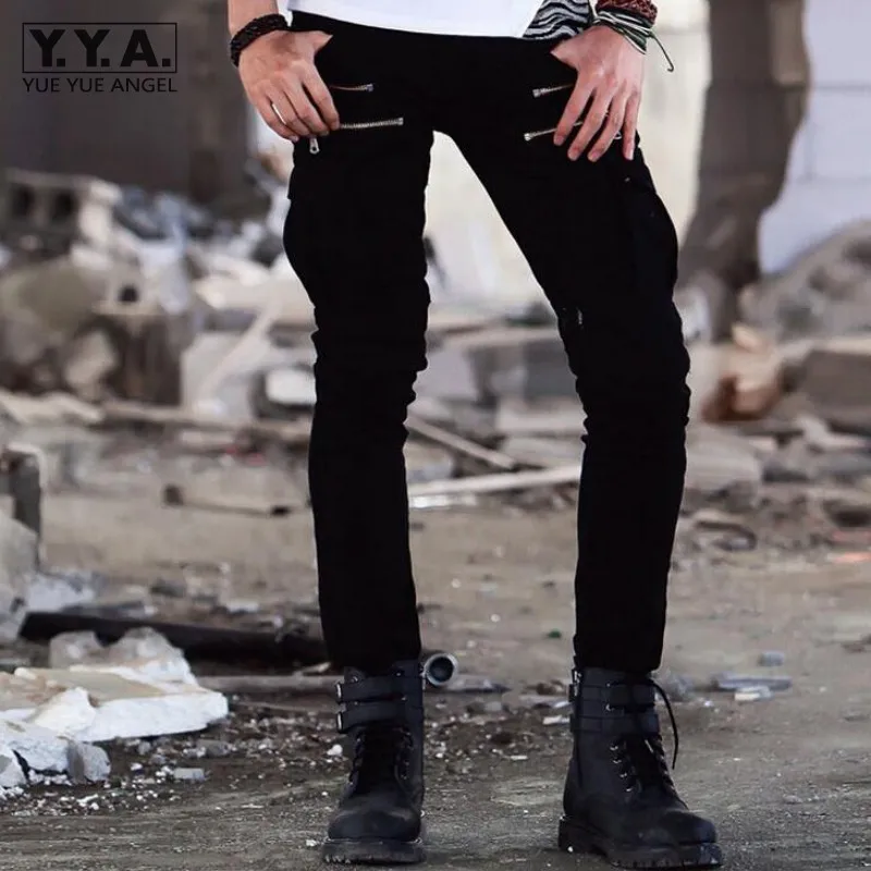Мужские брюки карго облегающие джинсы в стиле милитари для фитнеса|pants military|casual