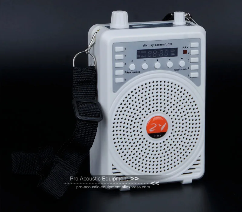 Портативный усилитель 48 Вт голоса многофункциональный обучающий динамик FM MP3